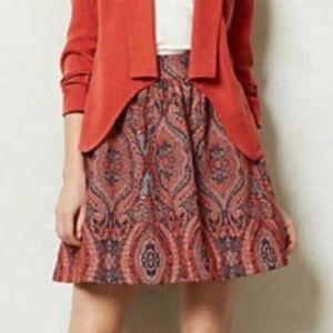 Anthropologie Moulinette Soeurs Kavari Skirt